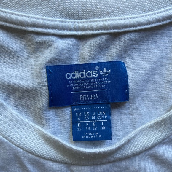 Adidas Asian Arena Kimono Track Tee + Leggings Set Crane Rare HTF XS Rita Ora - Picture 5 of 12